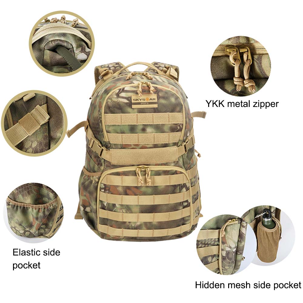 Camouflage Tactical Backpack High Quality Army Bag SK81010